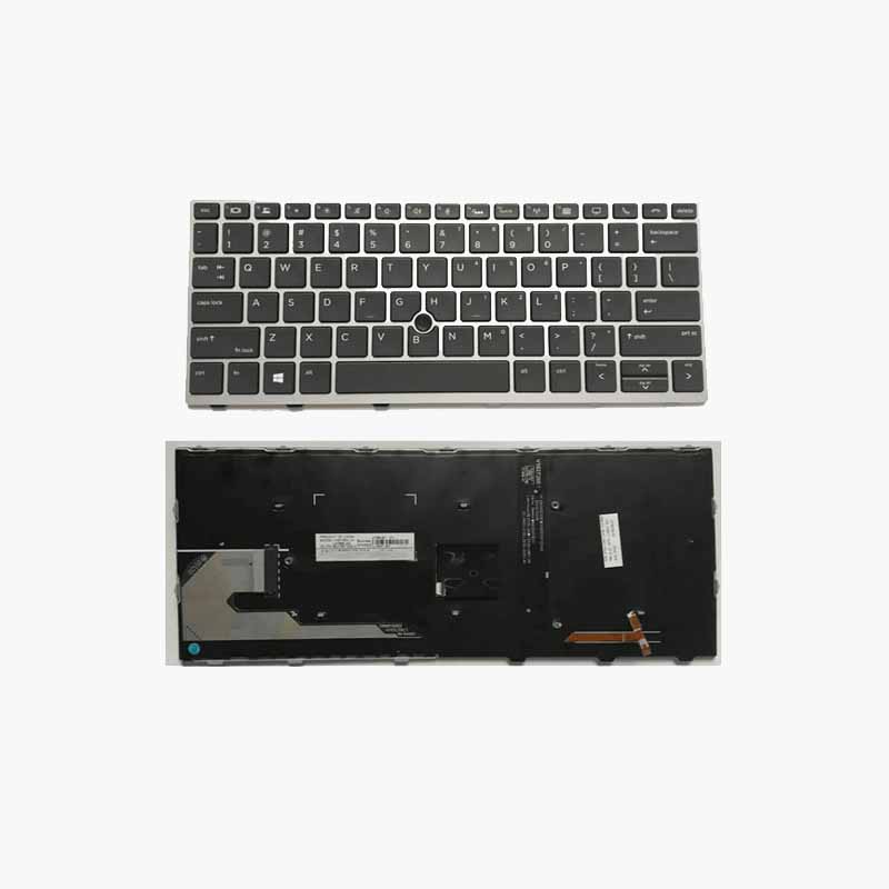 EliteBook 730 G5 کیبورد لپ تاپ اچ پی HP EliteBook 830 G5 ، 836 G5 ، 730 G5
