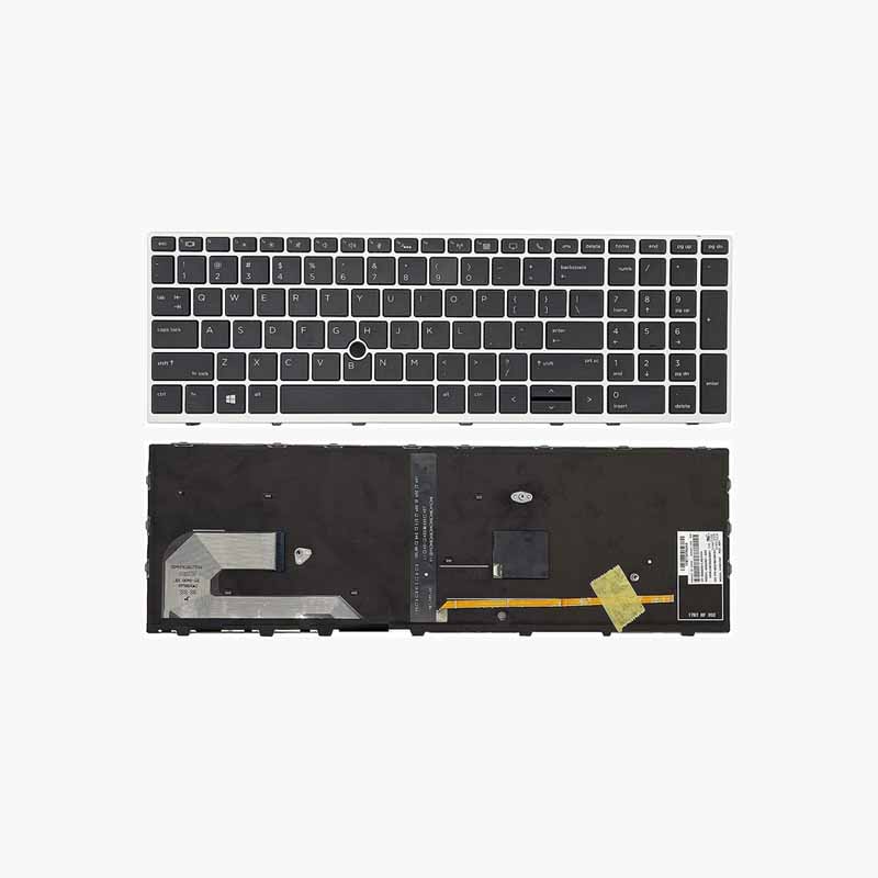 EliteBook 850 G5 کیبورد لپ تاپ اچ پی HP EliteBook 850 G5، 755 G5 ،850 G6
