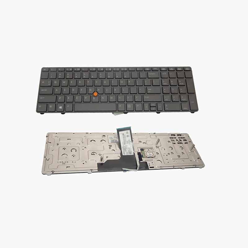 EliteBook 8760p کیبورد لپ تاپ اچ پی HP EliteBook 8760w ، 8770p ، 8760p