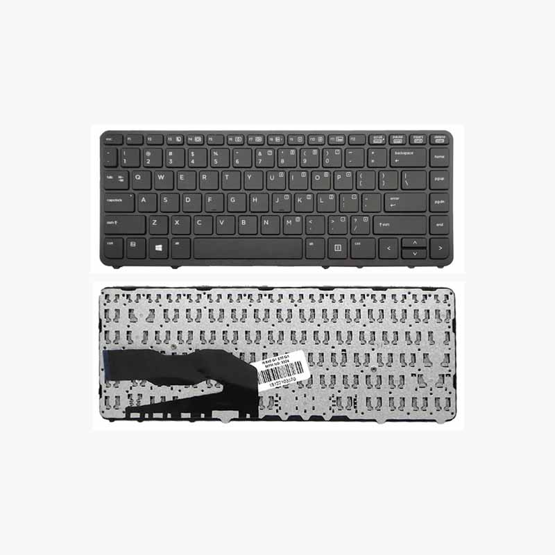 EliteBook740G1 کیبورد لپ تاپ اچ پی HP EliteBook 740 G1، 850 G1 ،755 G2
