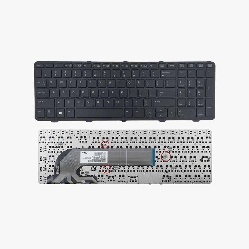 ProBook 450 G0 کیبورد لپ تاپ اچ پی HP ProBook 450 G0 ، 455 G1 ، 470 G2